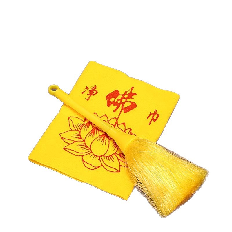Buddha Statue Cleaning Tools, Buddha Dust Sweeper, Buddha Cloth, Dust Duster, Dust Remover