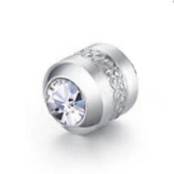 Accessories stainless steel titanium steel half hole round ball ear plug earplug steel ball ball accessories earplug 0.8mm