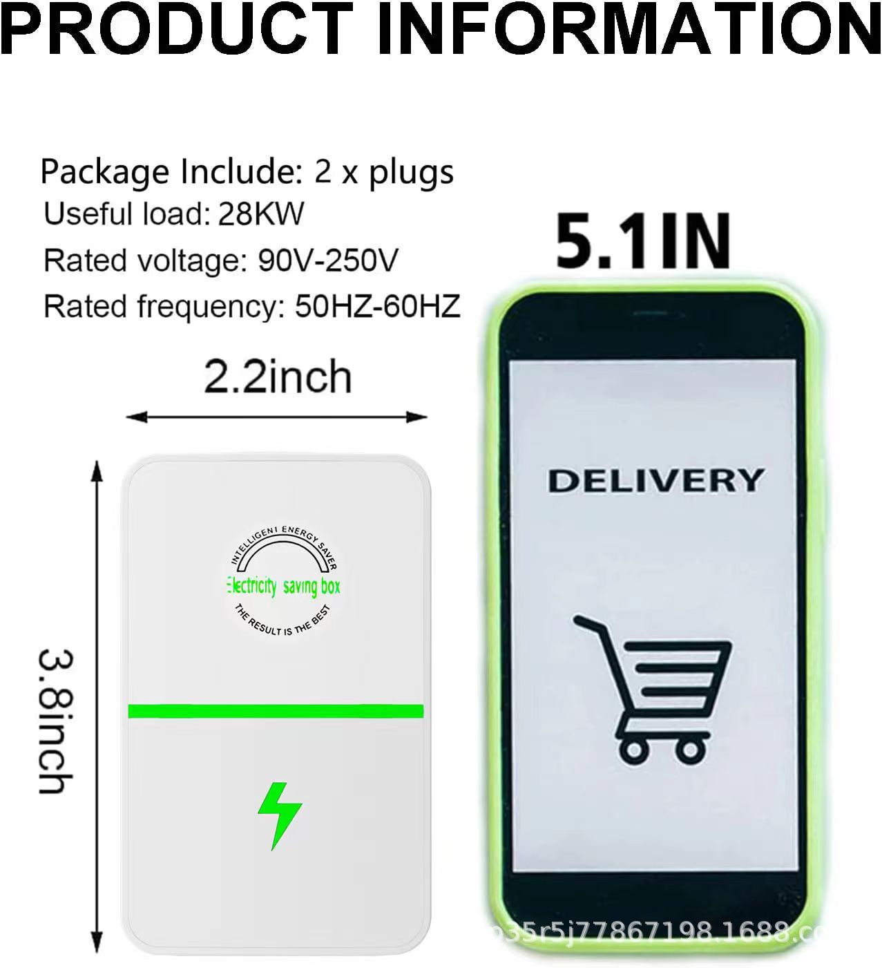 Source Manufacturer's New Spot Energy-Saving Device, Power-Saving Treasure-Saving Electrical Appliances, E-Commerce Hot-Selling Electrical Energy-Saving Device, Cross-Border