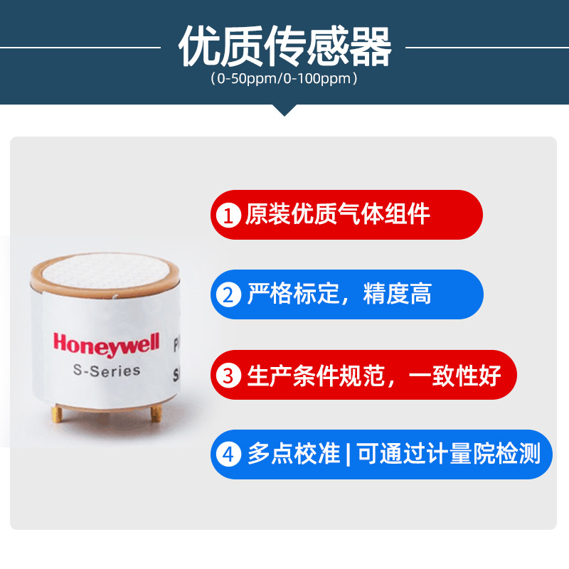 Ammonia Gas Sensor Gas Detector Industrial Grade Toxic and Harmful Gas Monitor High Precision Ammonia Gas Detector