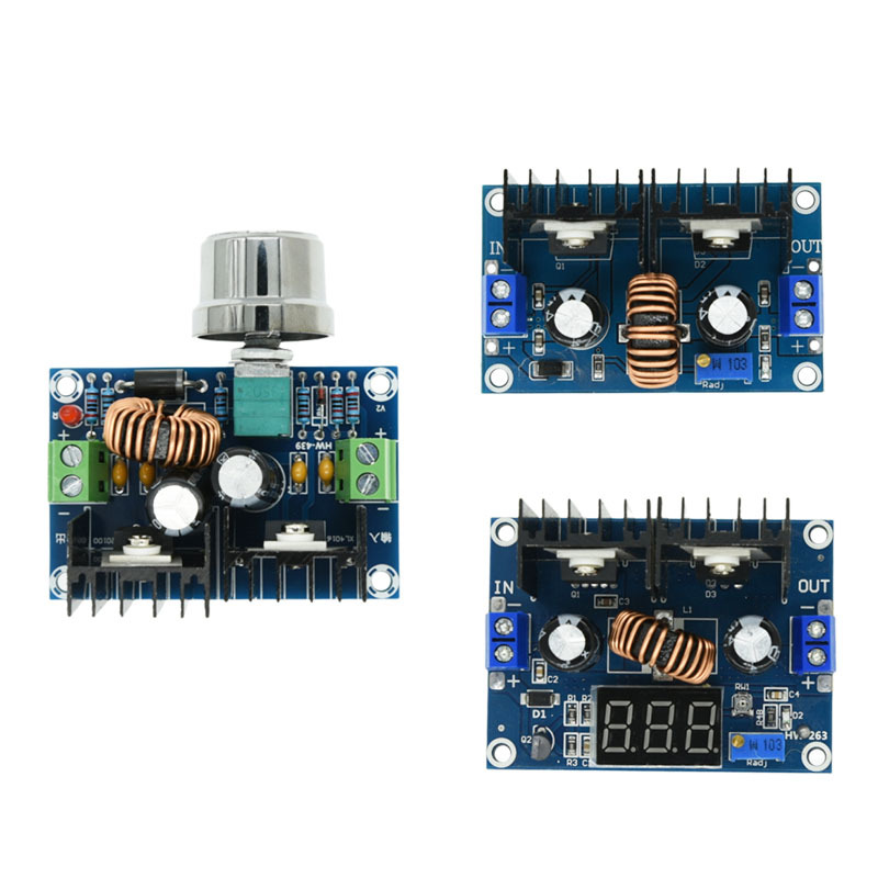 Dc-Dc Step-Down Module Xl4016E1 High Power/8A with Voltage Regulator/With Display/Dc Voltage Regulating Plate