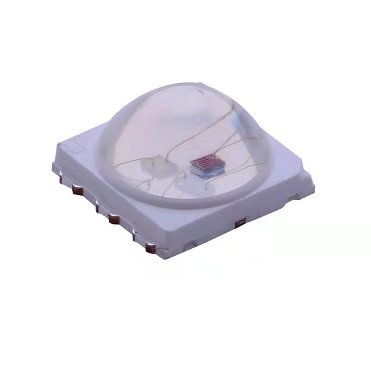 Factory Direct sales 5054RGB ball head 1.5W high power led lamp bead lens full color mold top 3W aquarium stage lamp