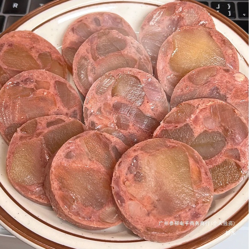 Russian Style Beef Tendon Sausage * Ready-To-Eat Gourmet Bulk in Bags