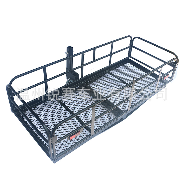 Suv Car Luggage Frame Suv Rear Tail Luggage Frame Mesh Car Luggage Rack Iron Rear Drag Bucket Rear Carrier