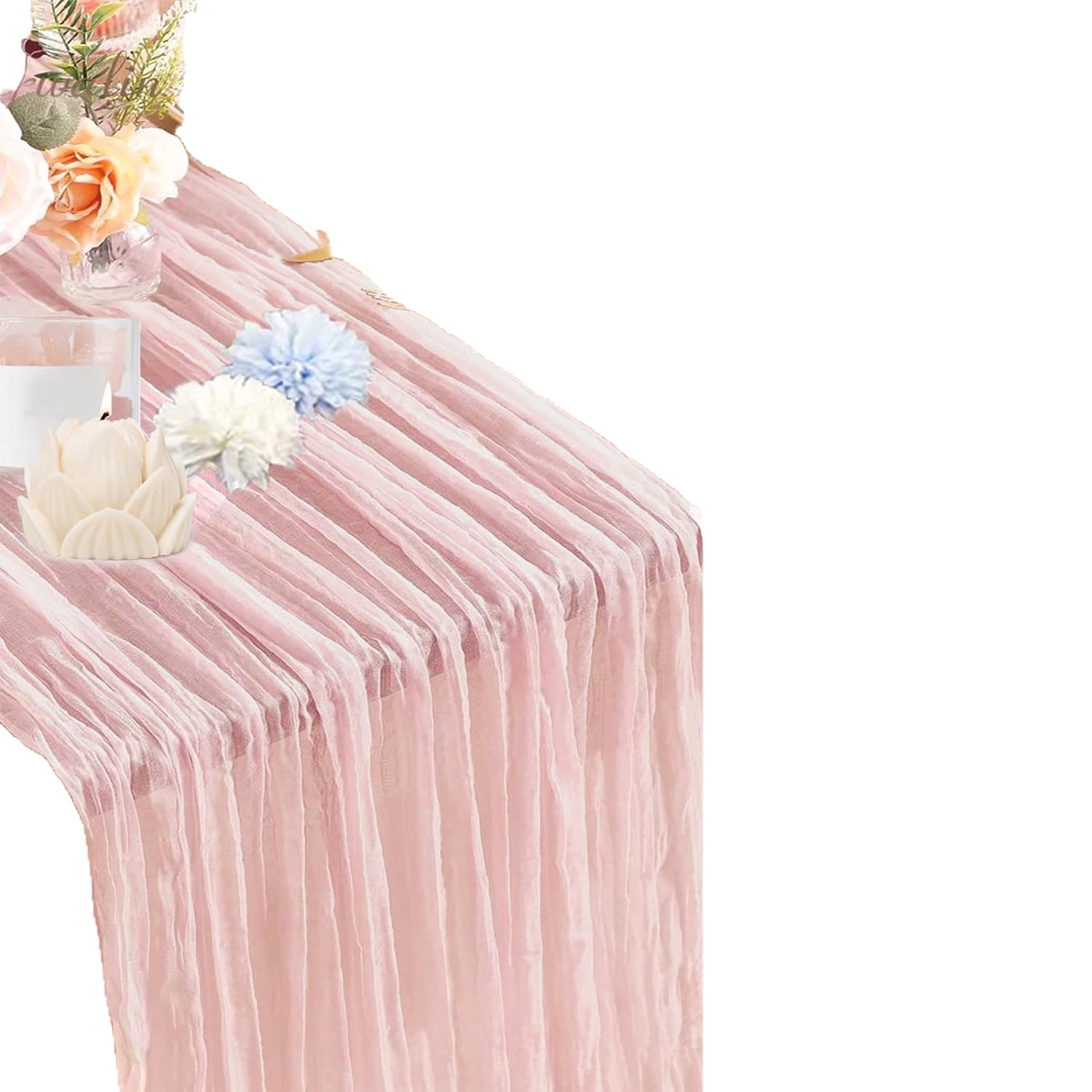 New Material Wrinkled Cloth Table Flag Nordic Table Flag Twist Table Flag Bohemian Pleated Table Flag Amazon Table Flag