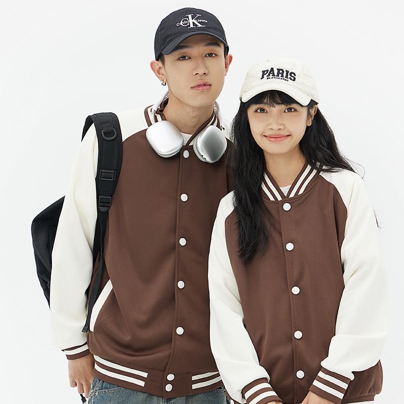 Свитер бейсбольной формы с индивидуальной печатью логотипа, рекламная группа, куртка осень-зима, рабочая одежда для учебных заведений, вышивка