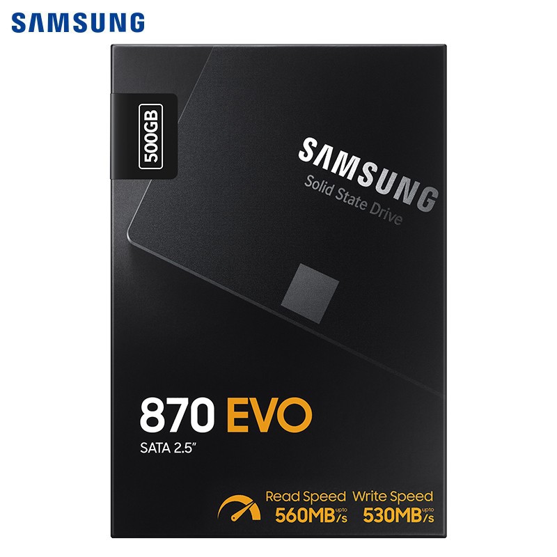 SAMSUNG 870EVO 500g 1TB 2TB 4TB SATA 3.0 Interface Solid State Drive Suitable