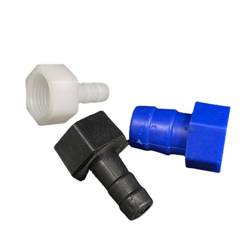 Liqin pagoda head plastic plug 8 plug 10 internal and external wire pagoda direct three-way cross four-way hose connector fittings
