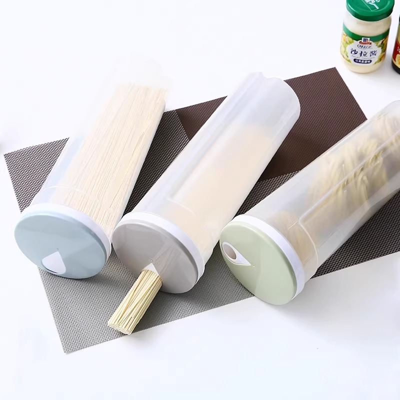 Noodles Bucket Kitchen Noodles Storage Noodles Pasta Bucket Sealed Canned Large Capacity Grain Transparent Noodles Box