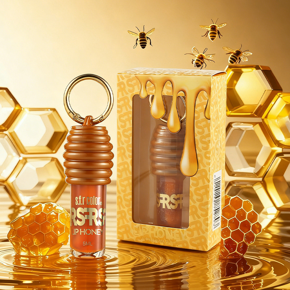S.F.R Color Is Specially Designed for Export to Provide New Moisturizing and Moisturizing Autumn and Winter Honey Lip Gloss to Support Customization
