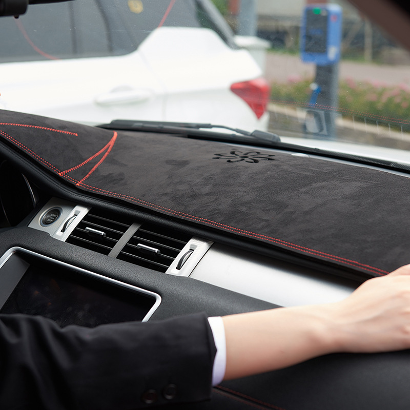 Suede sun-proof mat suitable for Rongwei all-series modified instrument panel sun-proof slip car sunshade one-piece delivery