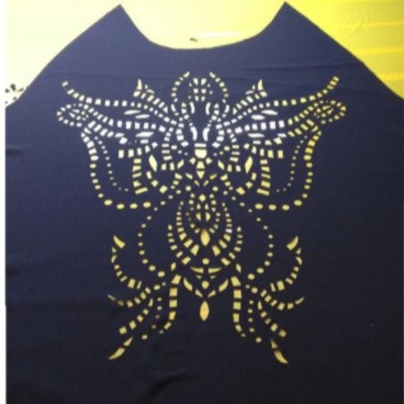 Laser Cutting Processing Fabric Leather Cutting Lace Cutting Flower Burning