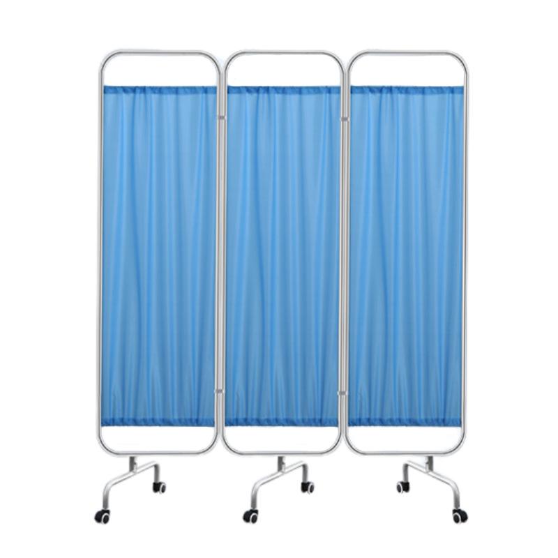 Stainless Steel Screen Foldable Movable Partition Clinic Medical Room Beauty Salon Folding Screen Health Room 70% off Screens