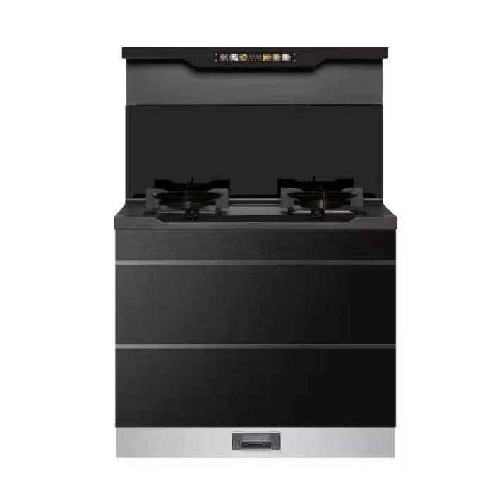 Factory Direct Supply of Luowei Mars Integrated Stove with Automatic Cleaning, Intelligent Voice Control, Steaming and Baking All-In-One Smoke Stove Set