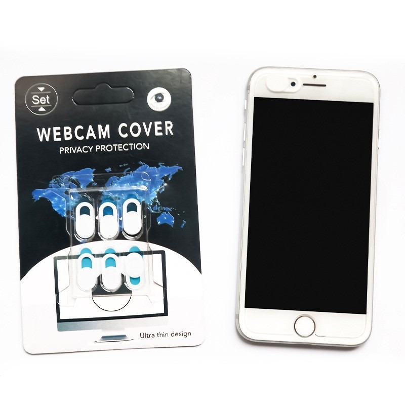 Camera Privacy Cover Webcam Cover Sticker Mobile Phone Tablet Lens Blocking Anti-Peeping Oval Privacy Cover Wholesale