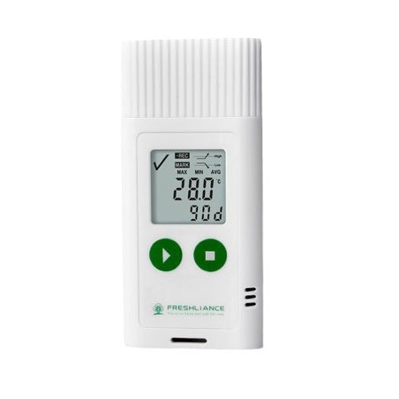 Fresh environment usb temperature and humidity recorder can export data medicine fruit refrigerated cold chain transportation temperature recorder
