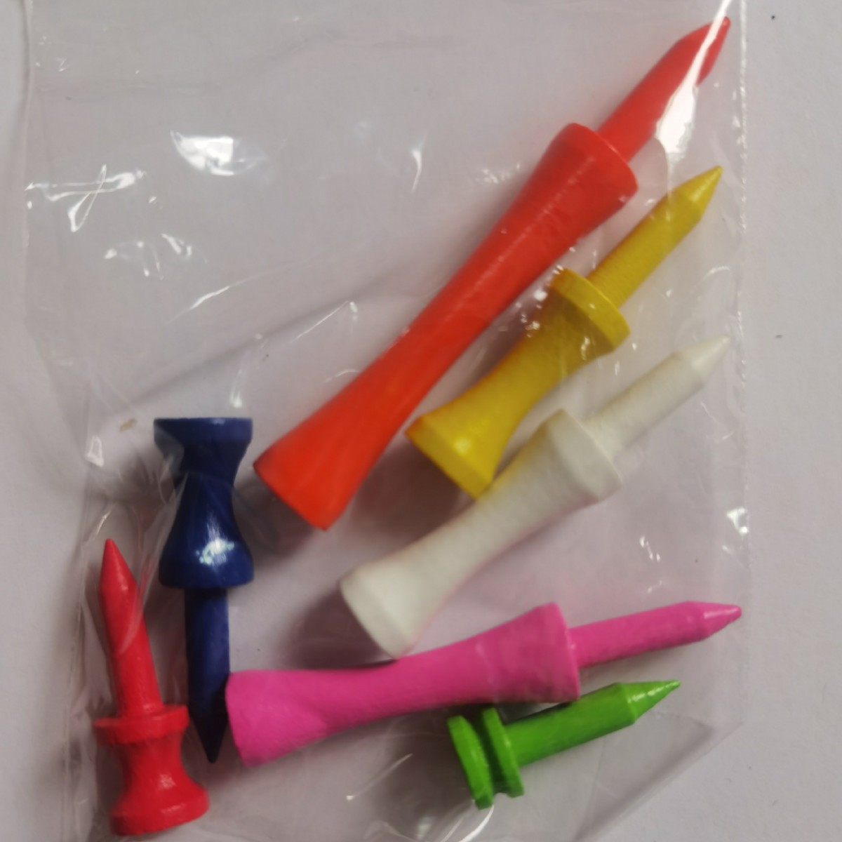 Golf Limit Bamboo Nails Golf Accessories Course Supplies Multi-Size Golf Limit Bamboo Nails 25--83mm