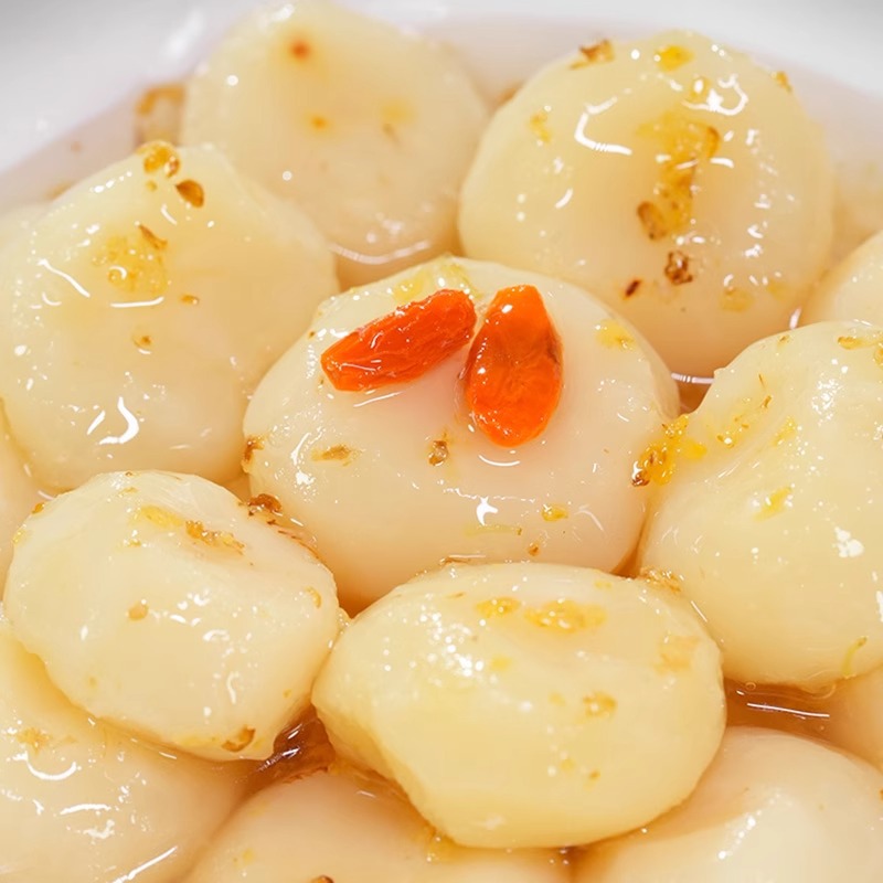 Osmanthus, Water Chestnuts, Osmanthus, Water Chestnuts, Canned Fruits, Cantonese Cold Dishes, Desserts, Ready-To-Eat Sugar Water, Hotel Clubs