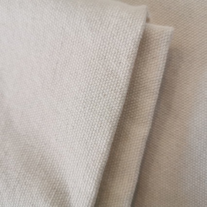 Source Manufacturer Wholesale 2X2 Polyester-Cotton Canvas Handbags, Bags, Shoe Materials, Natural Polyester-Cotton Raw Fabrics, Labor Protection Canvas Fabrics