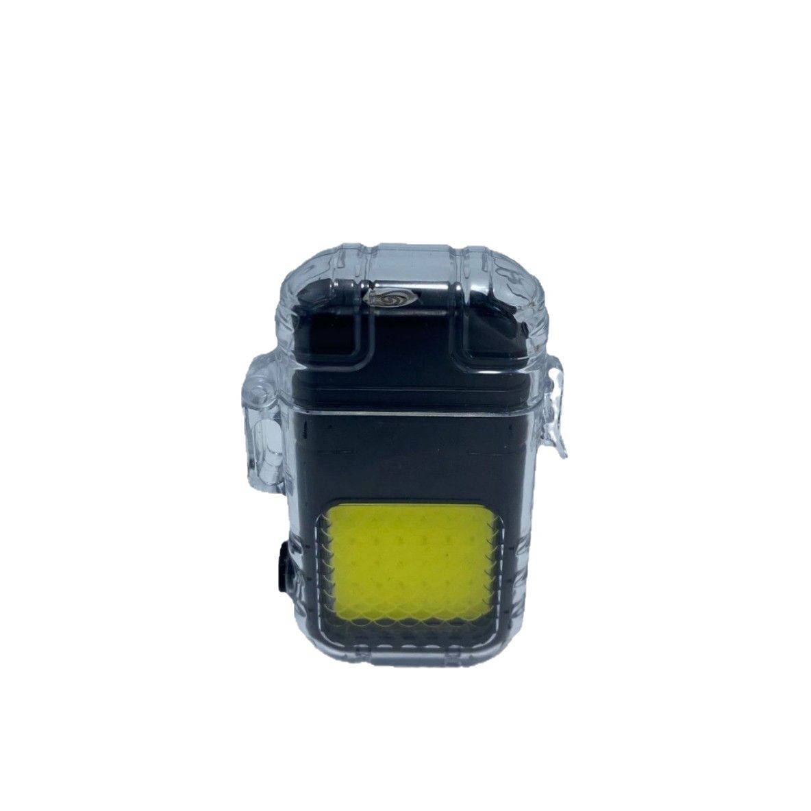 Rechargeable Multifunctional Keychain Light Camping Light Wire Lighter Portable Lighting Work Light Windproof Cigarette Lighter