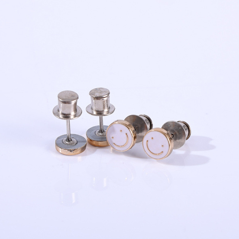 Smiley Face Curtain Anti-Warping Edge No-Nail Buckle No-Sew Detachable Logo Curtain Tieback Curtain Fixing Buckle