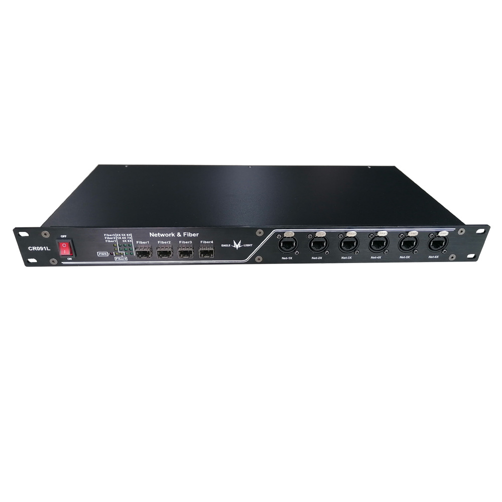 8-Way Fiber Optic Switch 4-Way Fiber Optic Port 8-Way Network Port Switching Stage