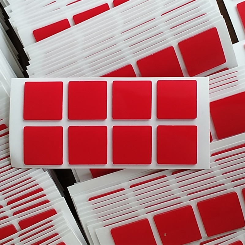Dongguan Chang'An Acrylic Traceless Double-Sided Tape Square Round Blue Red Transparent Film Nano Tape Cut Type Waterproof