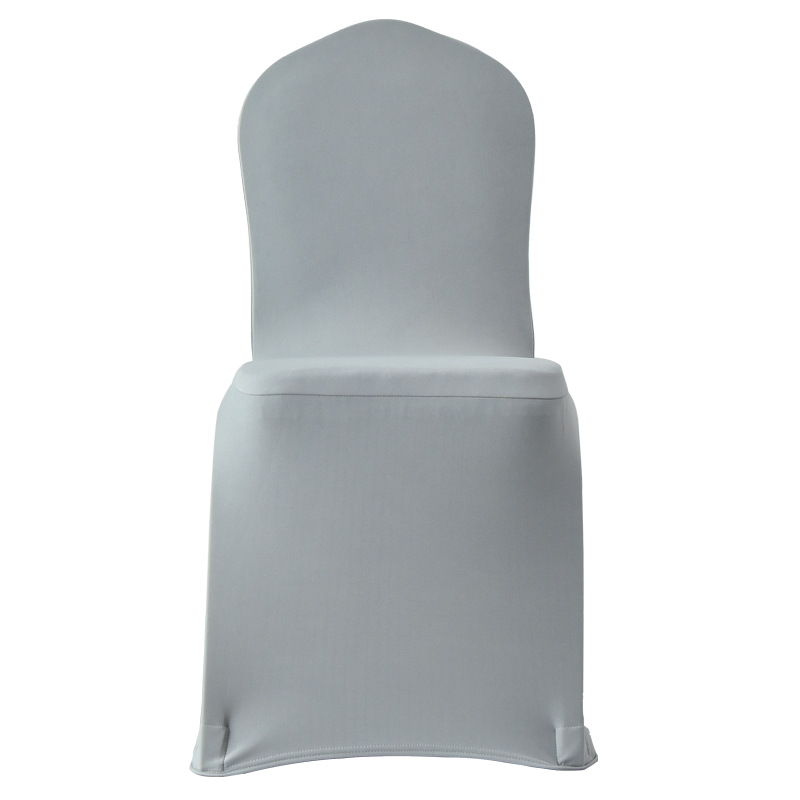 Elastic chair cover thickened hotel wedding banquet conjoined hotel wedding chair cover universal special wedding all-inclusive