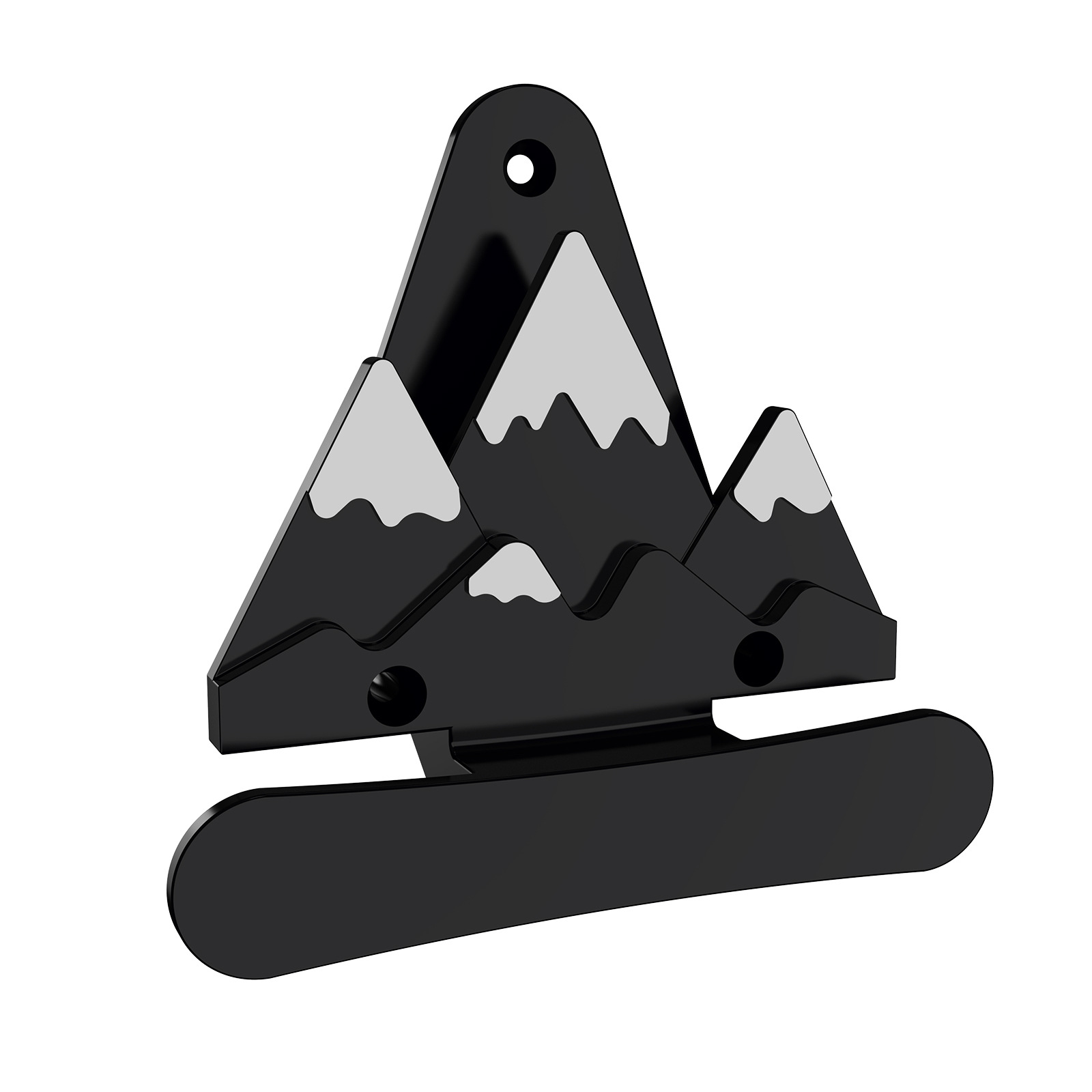 Amazon snowboard wall hook hanging wall bracket wooden bracket garage storage rack Snowboard Ho