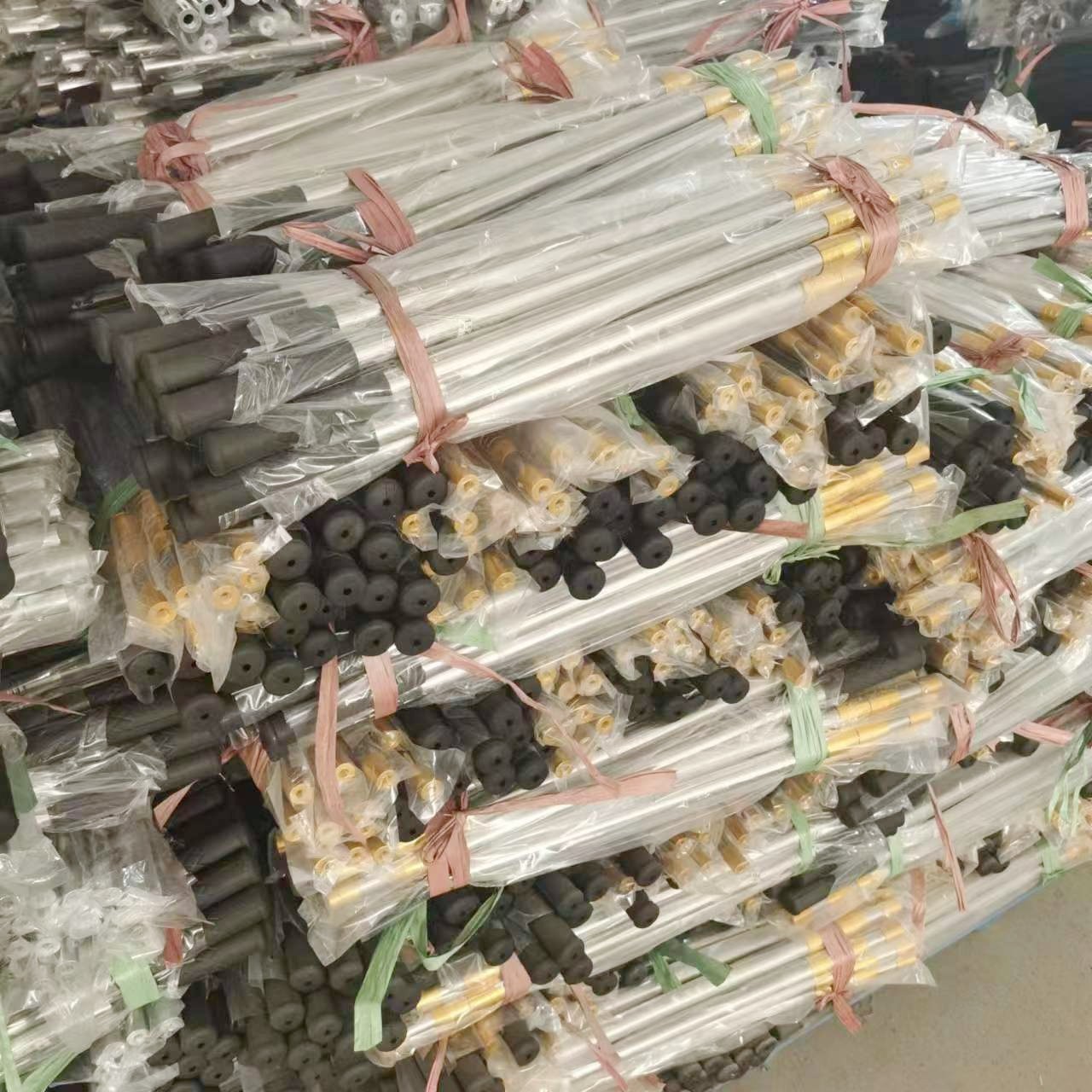 Stainless Steel Net Copying Rod Embossed Retractable Fish Fork Rod Fruit Picking Rod 1.5- 10m Net Copying Can Position Large Net