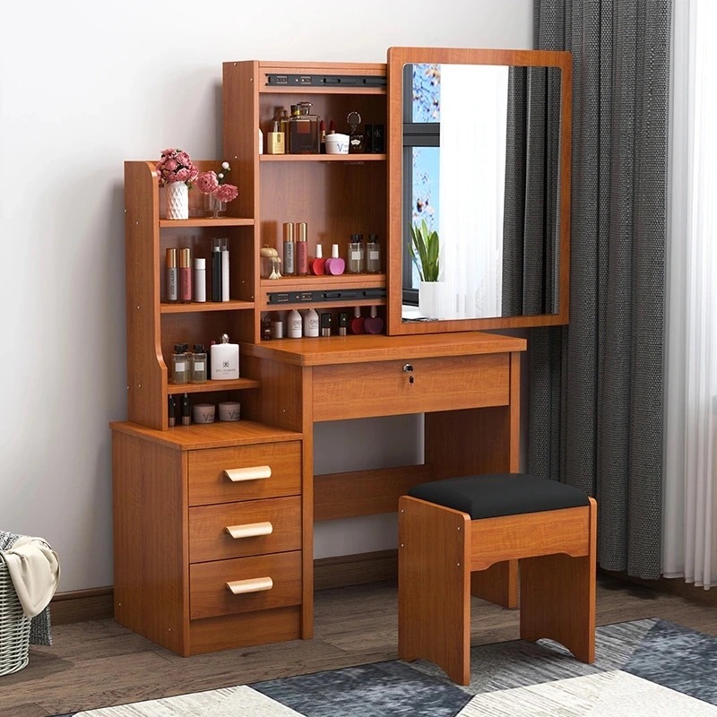 Internet Celebrity Dressing Table Bedroom Bay Window Small Apartment Makeup Table Storage Cabinet Integrated Dressing Table dressing Table