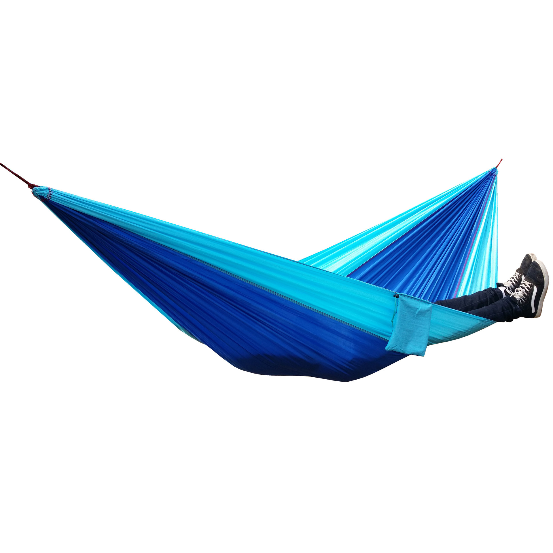 Sunny day paradise. Parachute cloth hammock nylon hammock/new hammock. Double hammock. Printable LOGO Outdoor