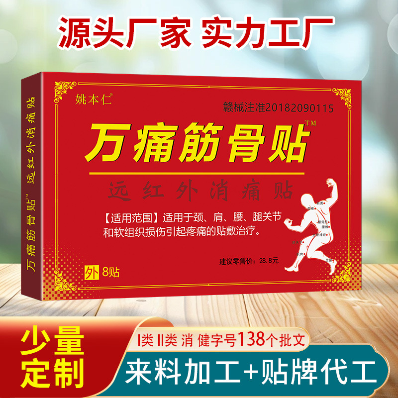 Пластырь для суставов Jianghu, подарки для пожилых, здоровое болеутоляющее масло, костный пластырь, уличный рынок