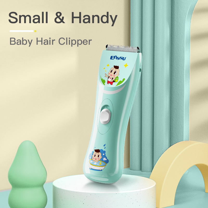 Cross-Border Baby Hair Clipper, Baby's Special Shaving Hair Clipper, Ultra-Quiet Waterproof Children's Electric Clipper Artifact
