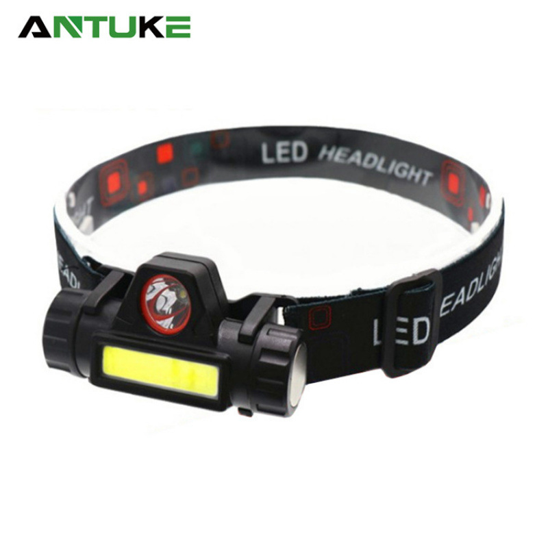 Кросс-бордный магнитный кемпинг-стиль светодиодный налобный фонарь, USB перезаряжаемый фонарь для рыбалки