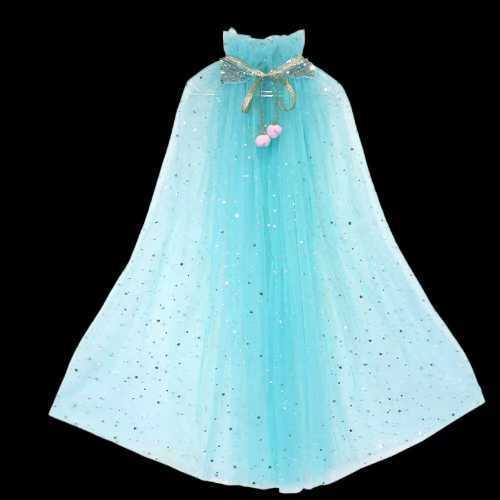 Aisha Princess Cloak Frozen Girls Autumn and Winter New Aisha Cloak Aisha Children's Cloak Autumn Coat