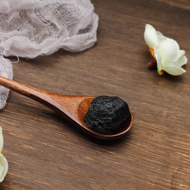 Wholesale New Bulk 500g Dried Black Plums, Herbal Tea Sour Plum Soup Raw Materials, Smoked Black Plum Dried Fruits
