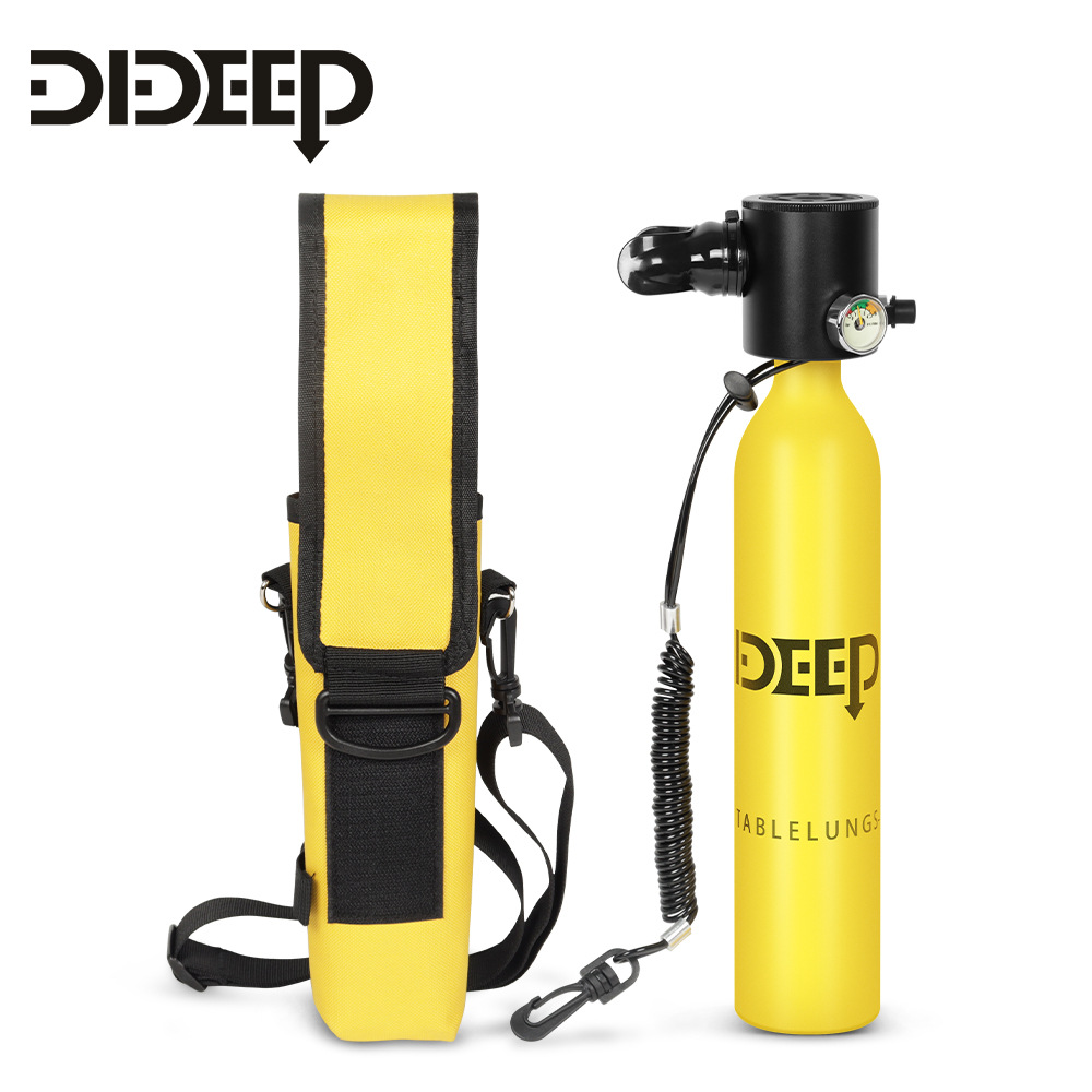 DIDEEP0.5L new scuba mini oxygen bottle diving teaching underwater diving equipment breathing oxygen tank