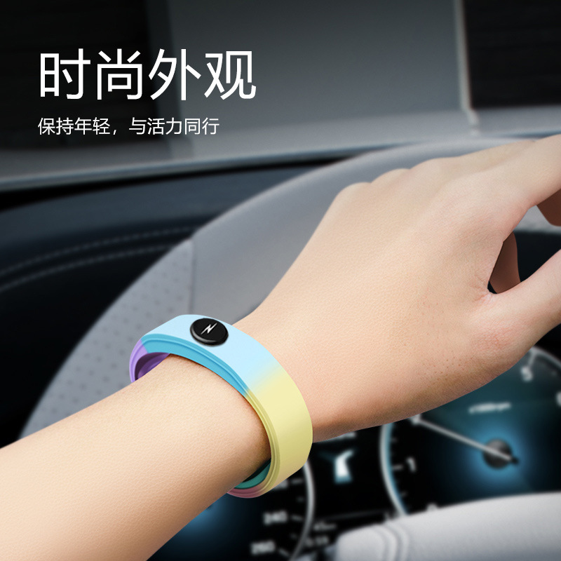 23 new wireless electrostatic silicone bracelet to eliminate human body electrostatic bracelet electrostatic eliminator factory wholesale