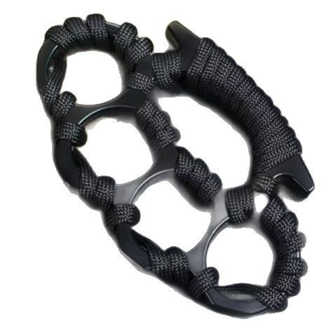 Four-finger tiger iron fist self-defense defense finger buckle tiger finger broken window hand brace finger tiger student version anti-wolf tip life-saving