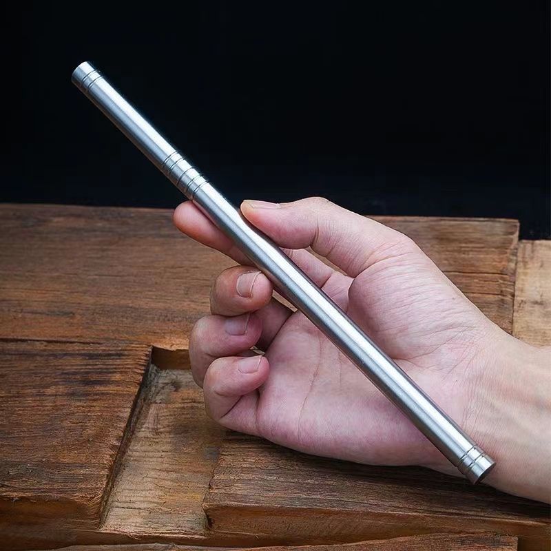 Overlord Stick Mini Stainless Steel Household Fruit Peeling Knife Camping Carry-on Stick Tea Knife Creative Small Straight Knife