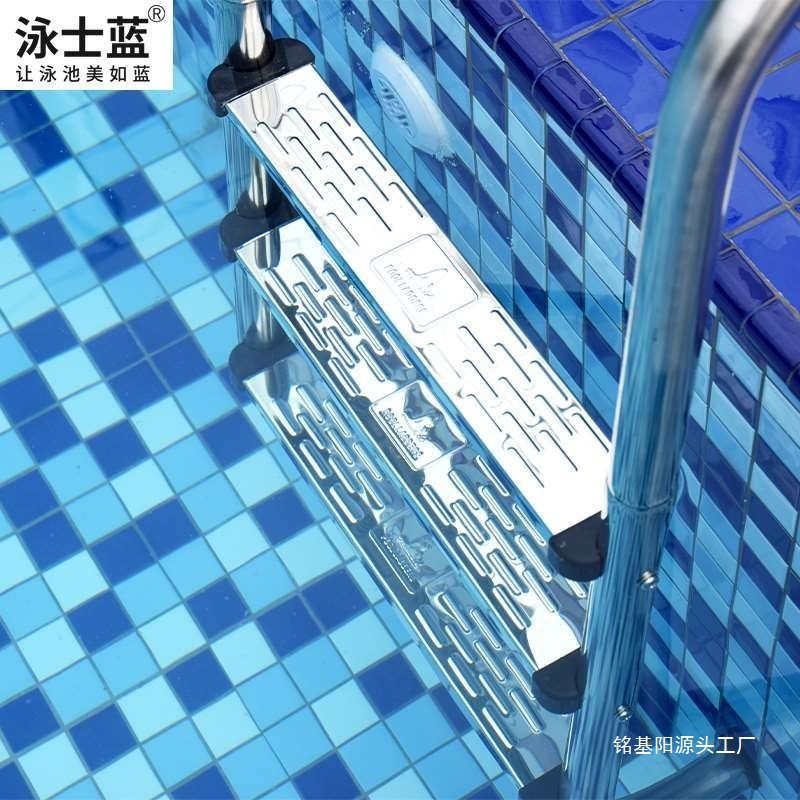 Подводная лестница для бассейна, оборудование для бассейна, водная лестница, лестница из нержавеющей стали с утолщенной ступенькой, американский стиль