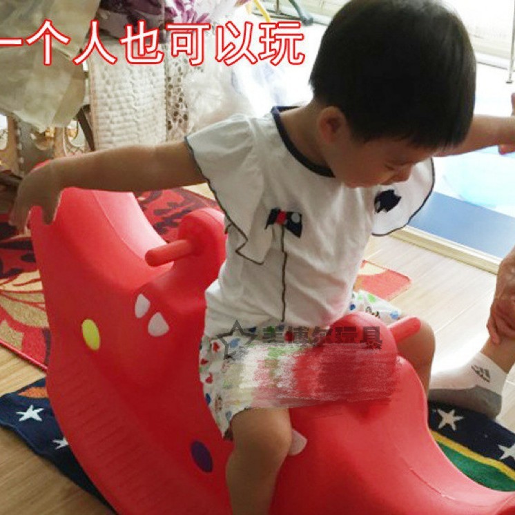 Специальное предложение, двойной деревянный рокер, пластиковые качели для детей