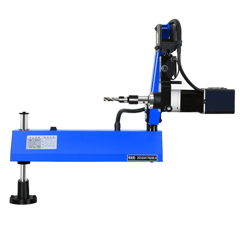 Electric Tapping Machine, Fully Automatic Handheld Servo Tapping Machine, Desktop Universal Shaking Head Cnc Drilling and Tapping Machine, Intelligent Cnc