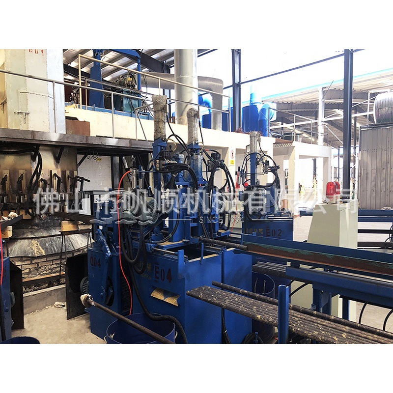 Professional production of copper casting equipment copper rod copper tube copper wire horizontal continuous casting production line power frequency induction copper melting furnace