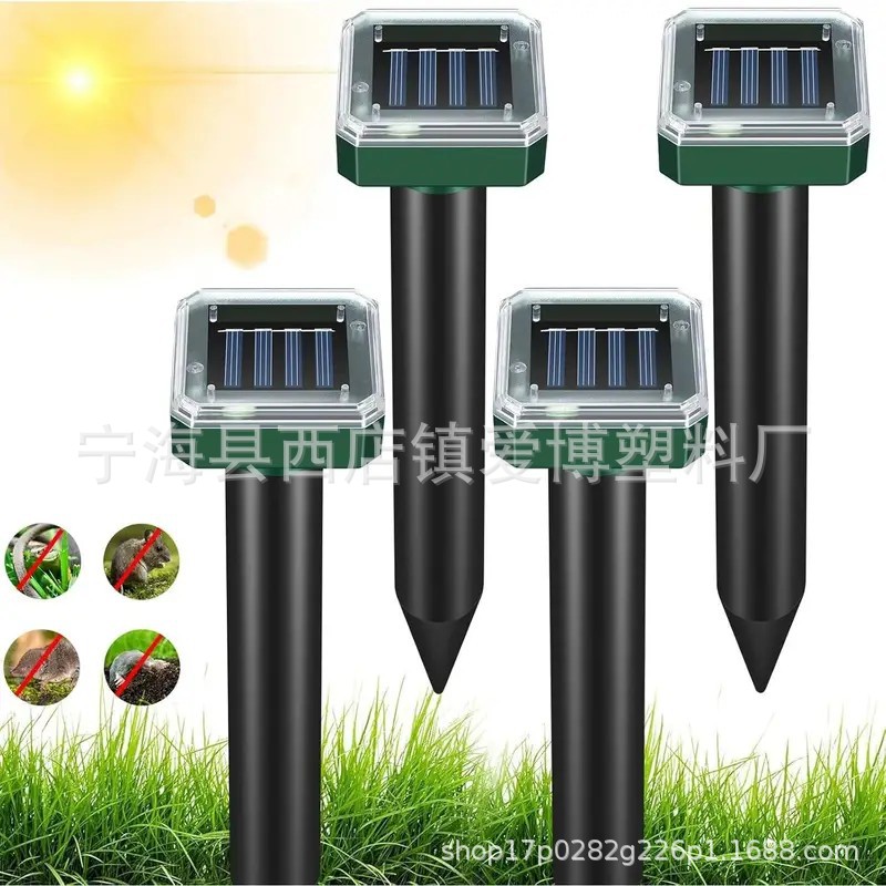 Солнечный ультразвуковой репеллент для крыс и змей