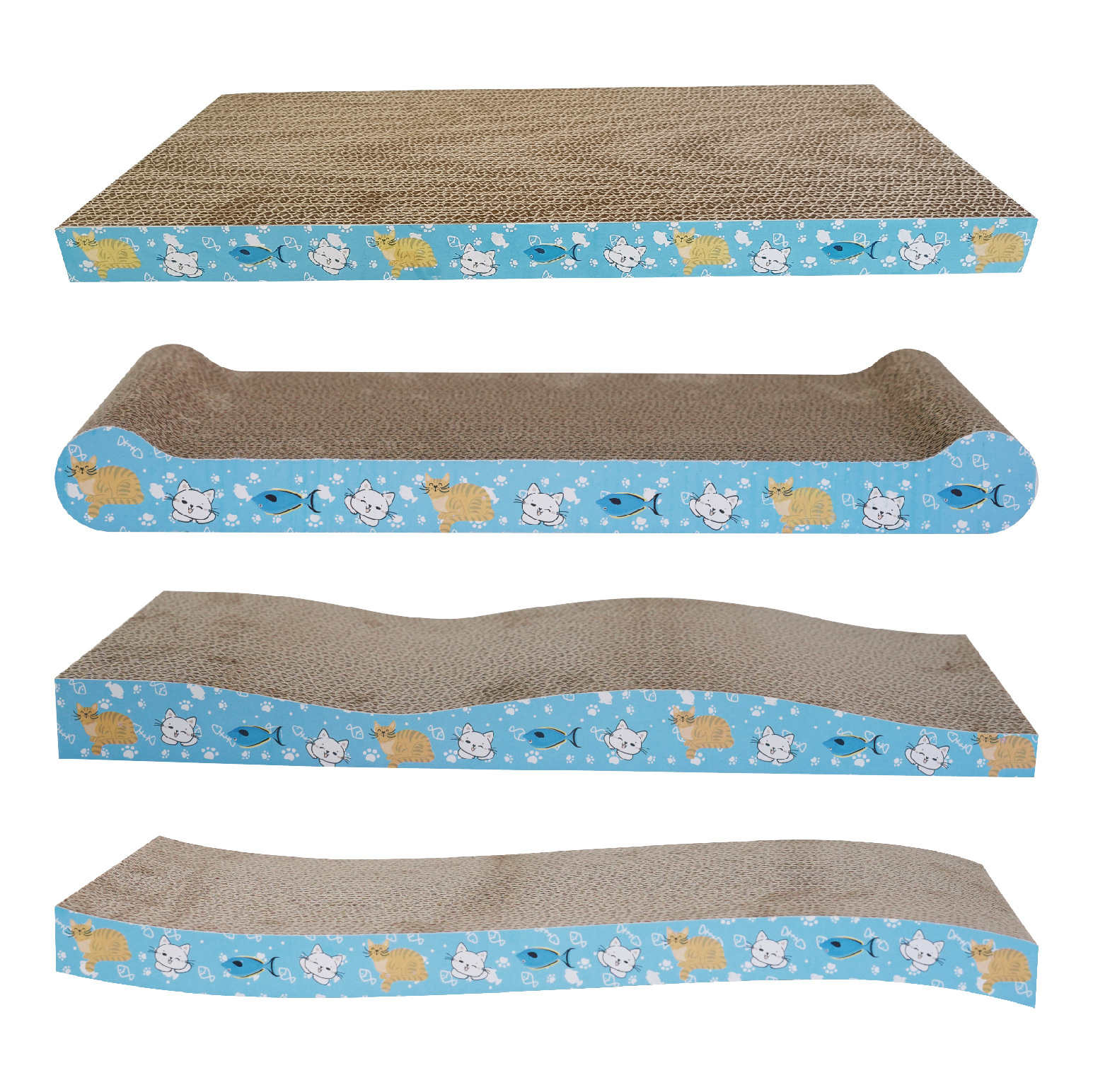 Cat Scratching Board, Customized Cat Nest, Replacement Core, Cat Sofa, Claw Grinder, Corrugated Paper, Wear-Resistant and Non-Shedding Toys, Cat Supplies