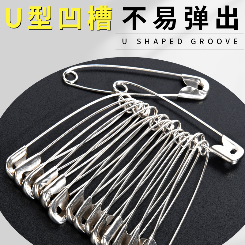 Old-Fashioned Safety Pins to Fix Clothes Pins Small/Large/Extra Large Paper Clips Paper Clips Buckle Pins Wholesale