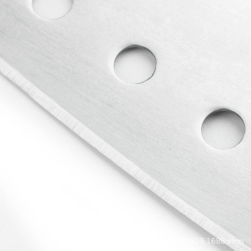 Stainless steel fruit knife kitchen seven-hole sushi knife household melon and fruit knife portable kitchen knife peel Peeler