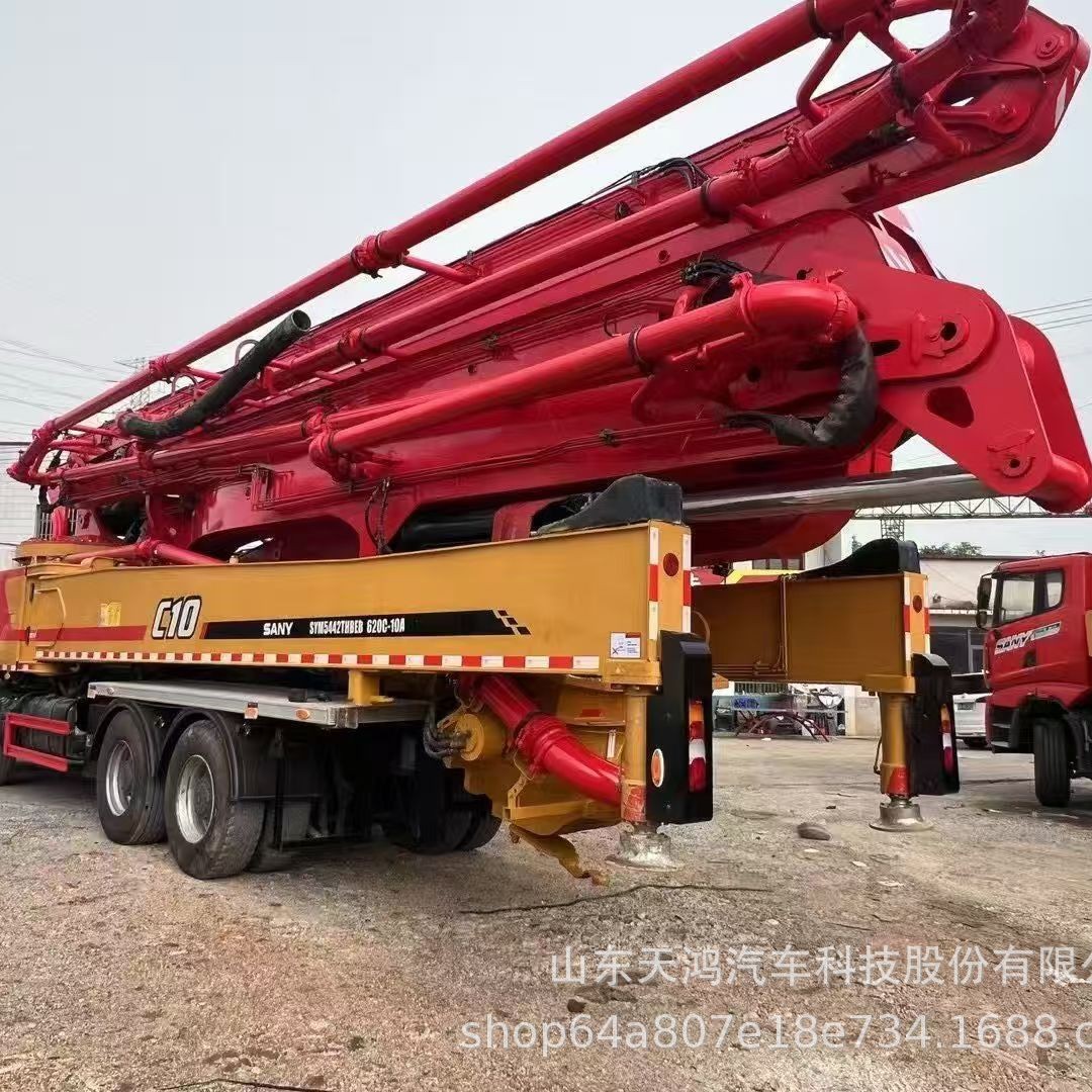 Cross-Border Supply of 38 44m Concrete Delivery Pump Trucks 62m Engineering Machinery Construction Aerial Concrete Pump Trucks